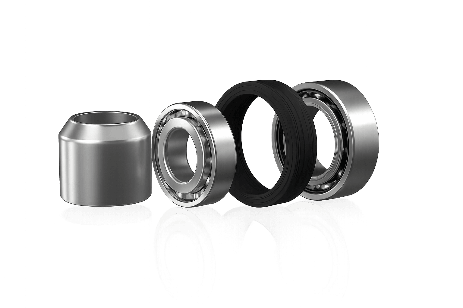 EnduraSet spacer, bearings, seal and tone ring